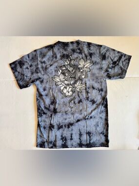 Anti Social Social Club Hokkiaido 3M Tee in Black Tie Dye